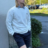 Teddy premium sweatshirt pearl