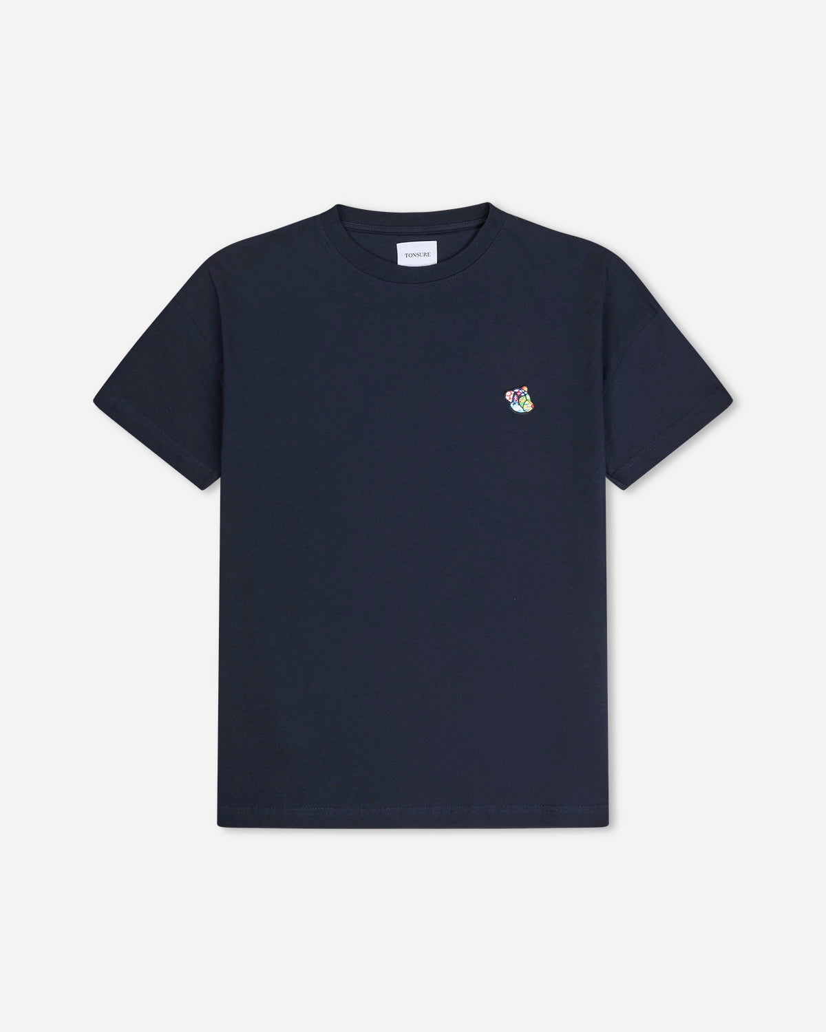 Teddy premium tee dark navy - Tonsure