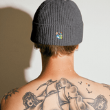 Boss beanie grey Copenhagen Teddy - Tonsure