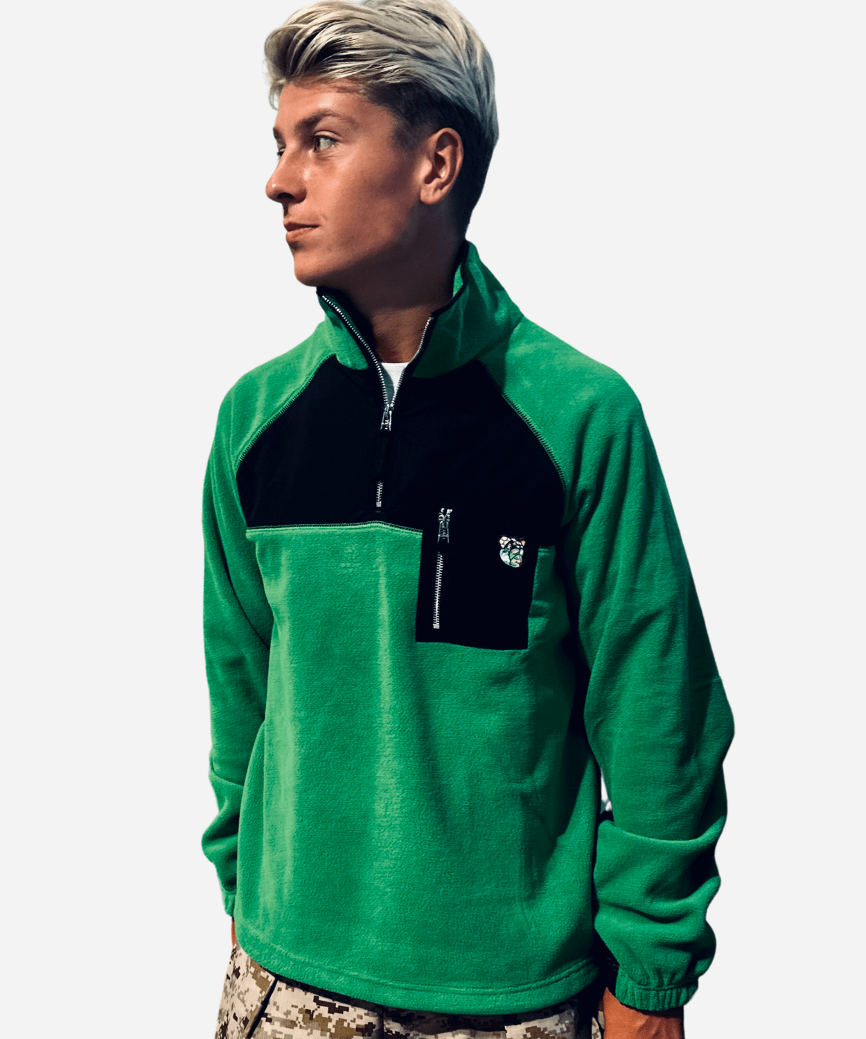 Christiano fleece green - Tonsure