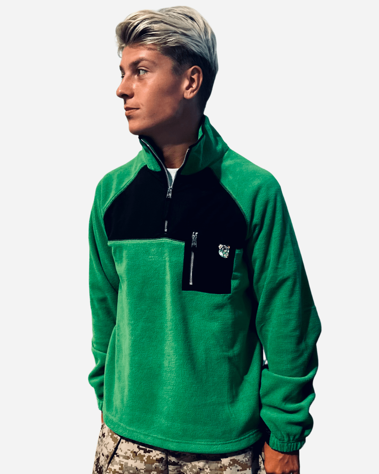 Christiano fleece green - Tonsure