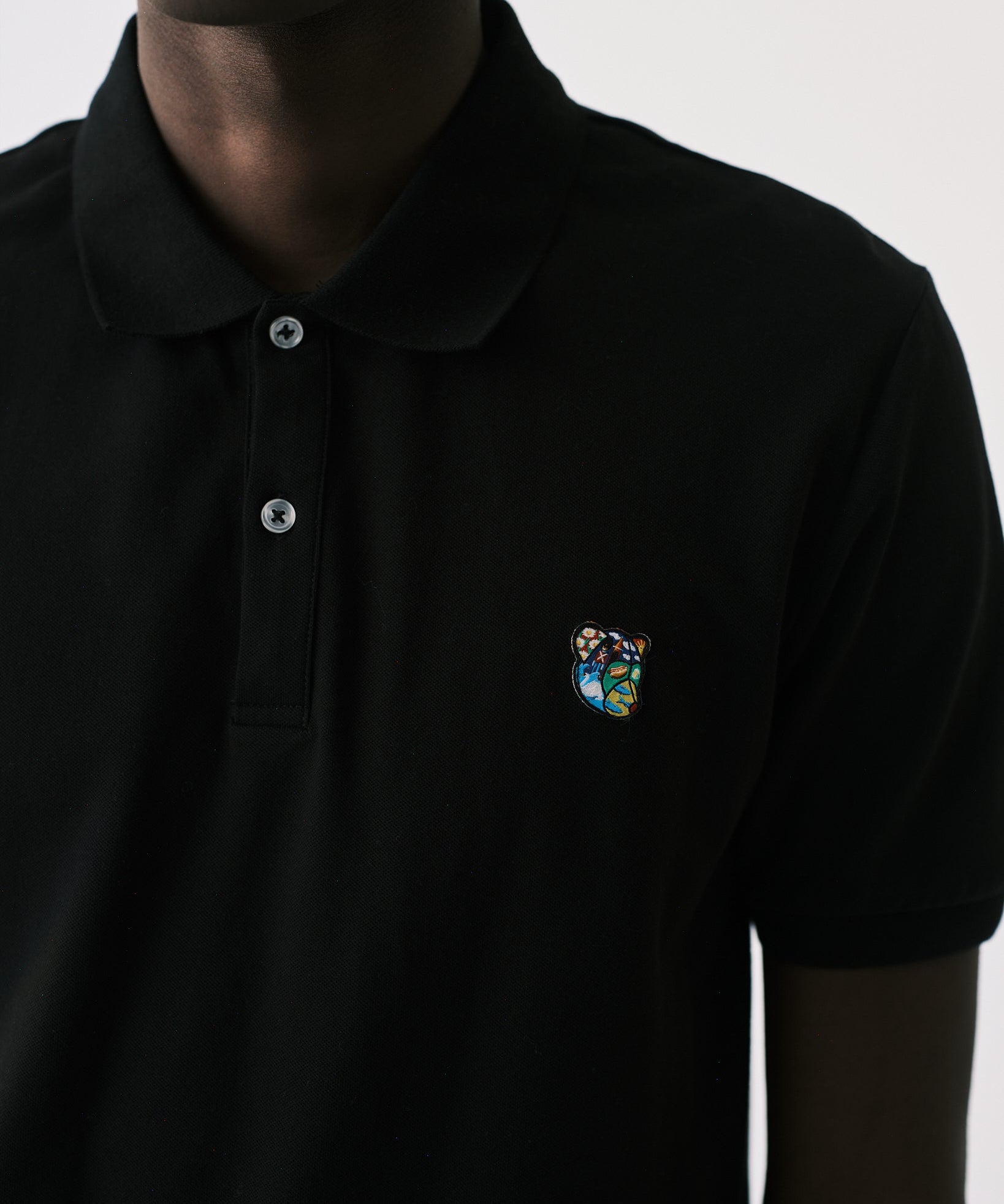 Milton polo black - Tonsure