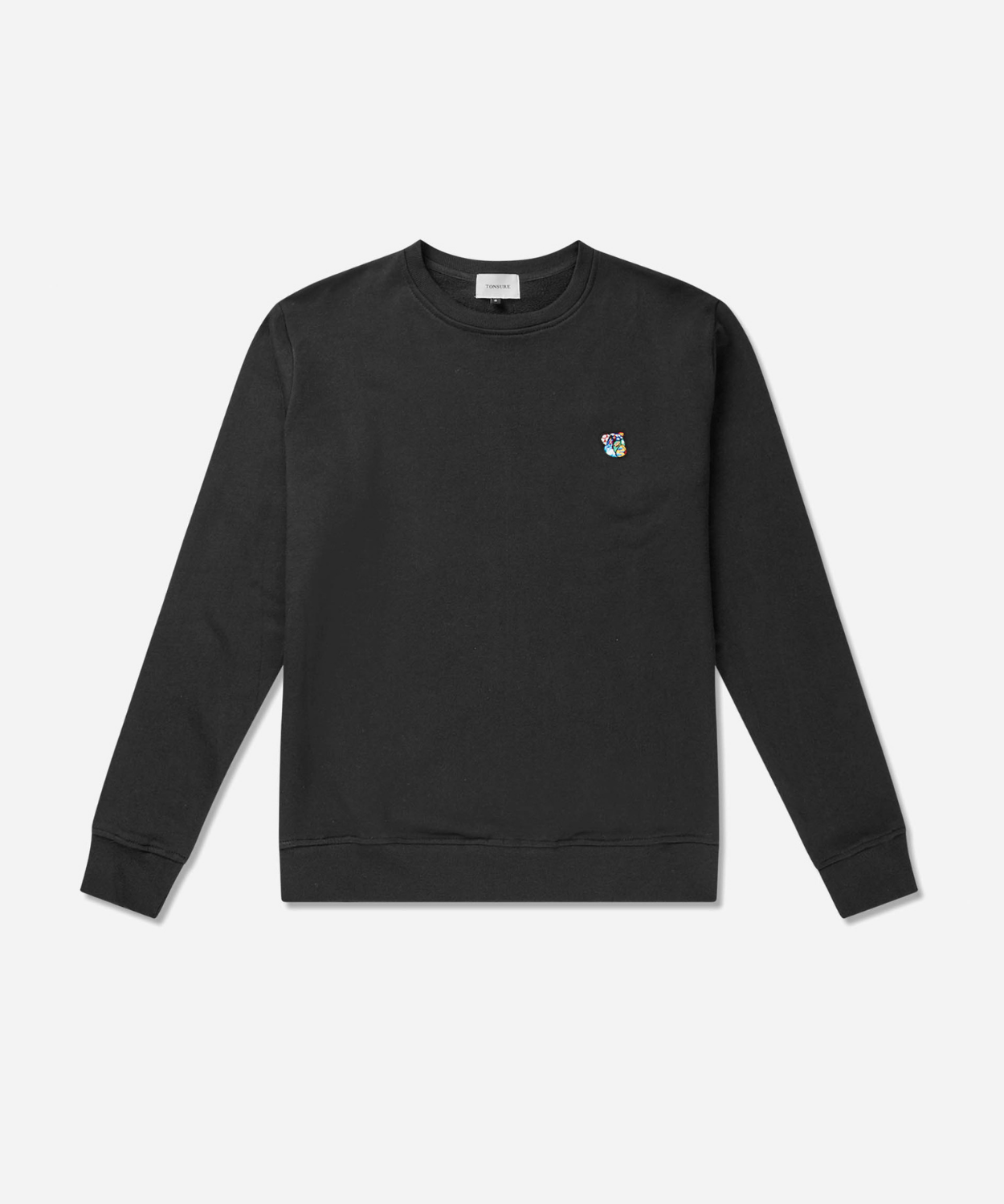 Peter sweatshirt black - Tonsure