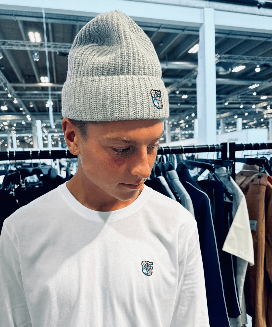 Rickie beanie grey - Tonsure