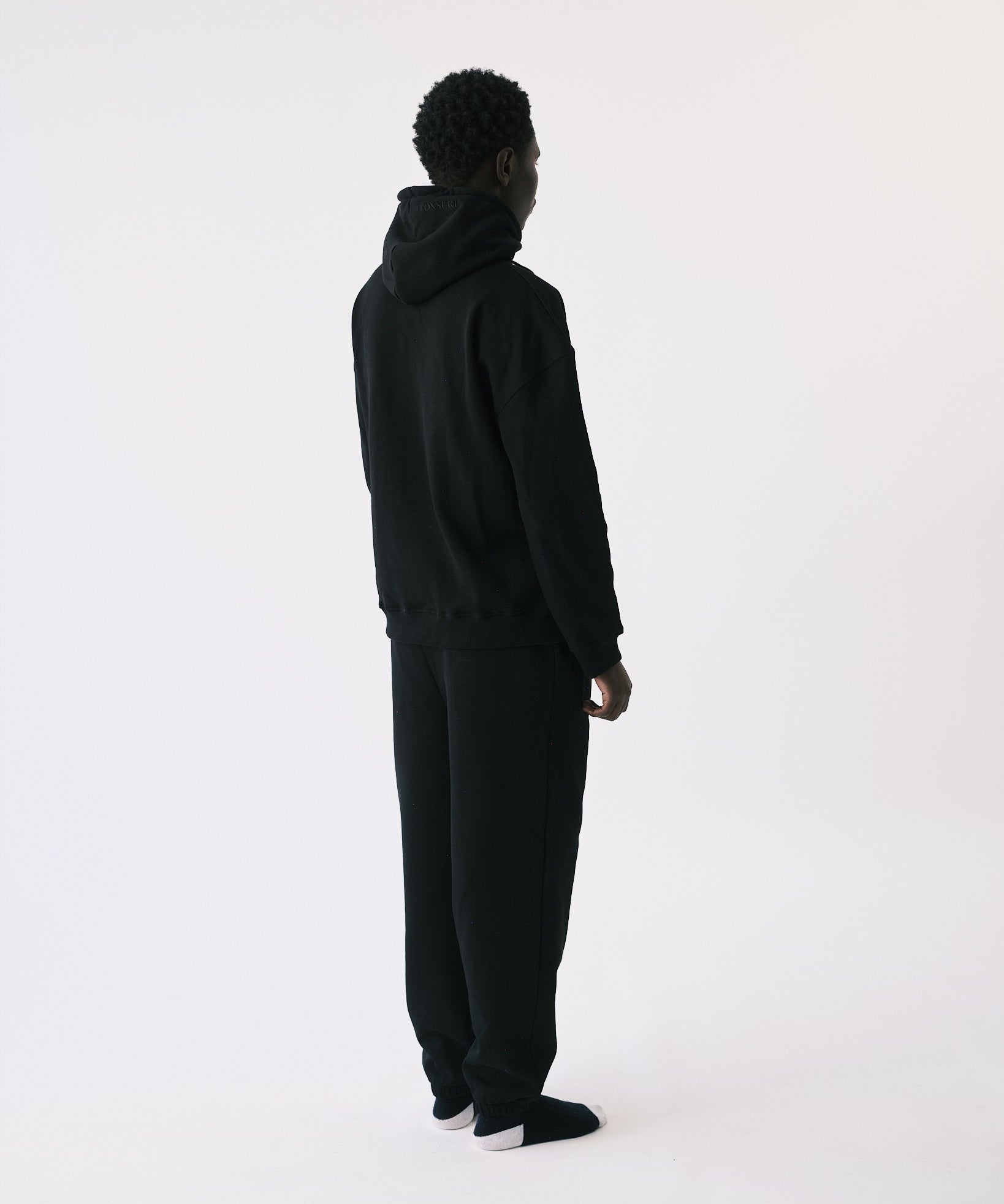 Teddy premium sweatpants black - Tonsure