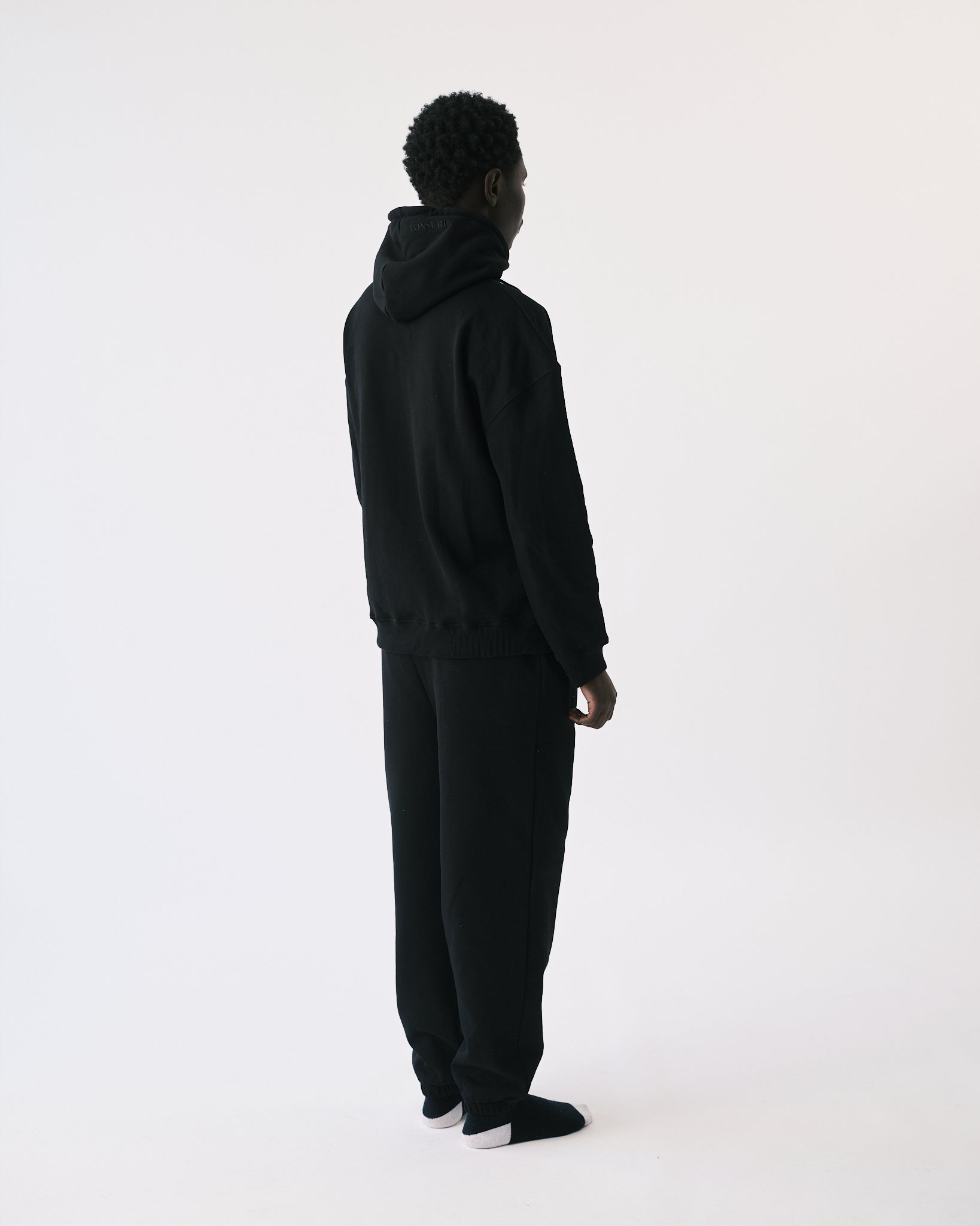 Teddy premium sweatpants black - Tonsure