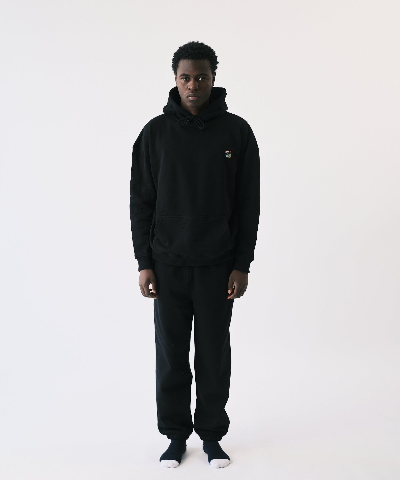 Teddy premium sweatpants black - Tonsure