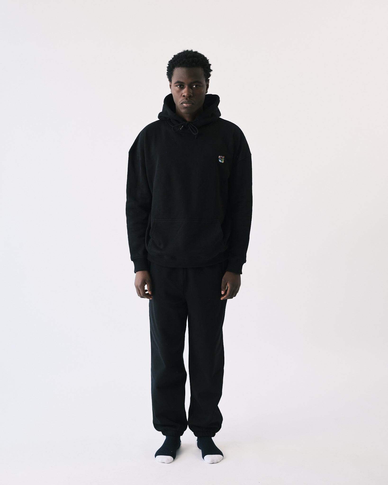 Teddy premium sweatpants black - Tonsure