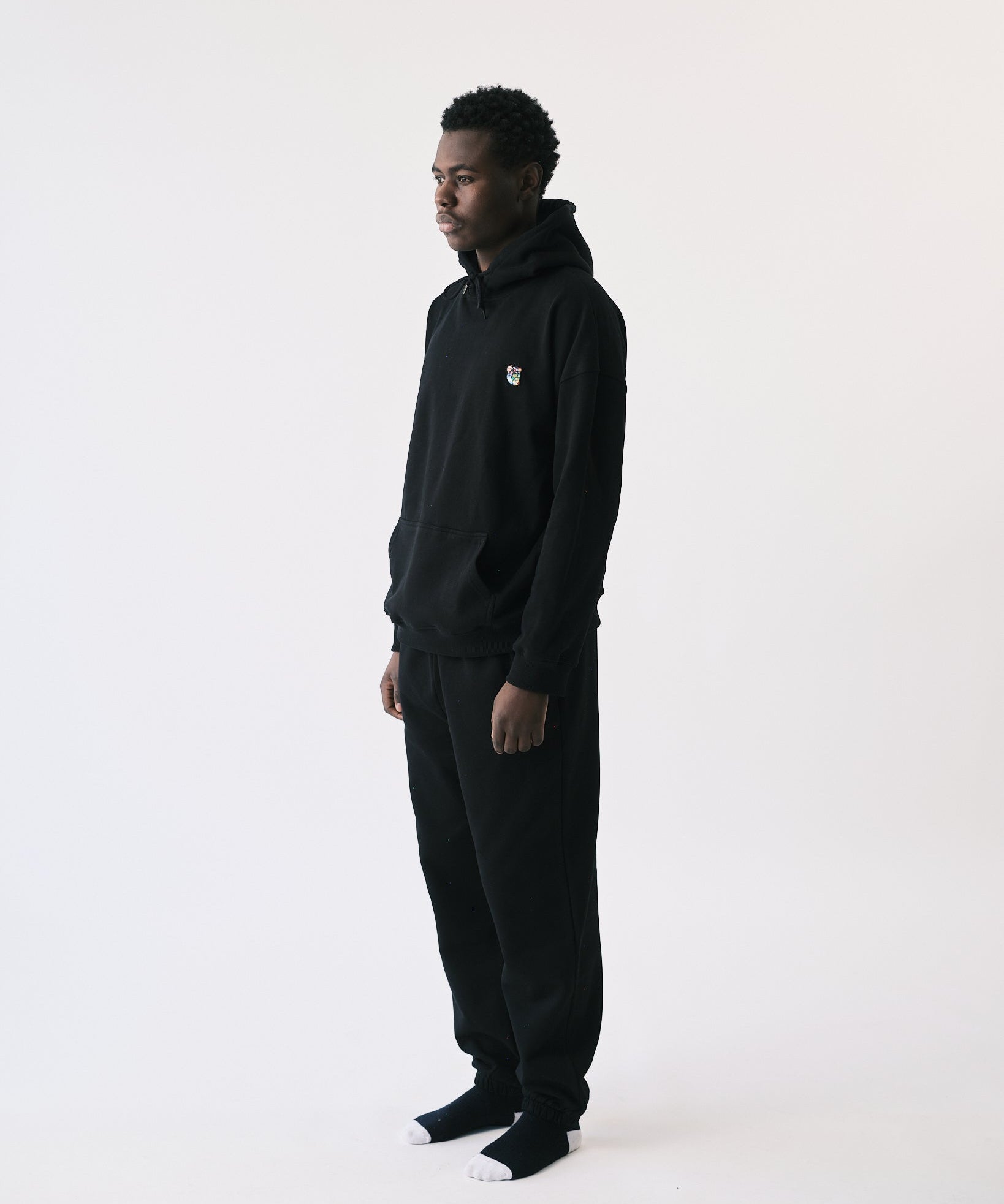 Teddy premium sweatpants black - Tonsure