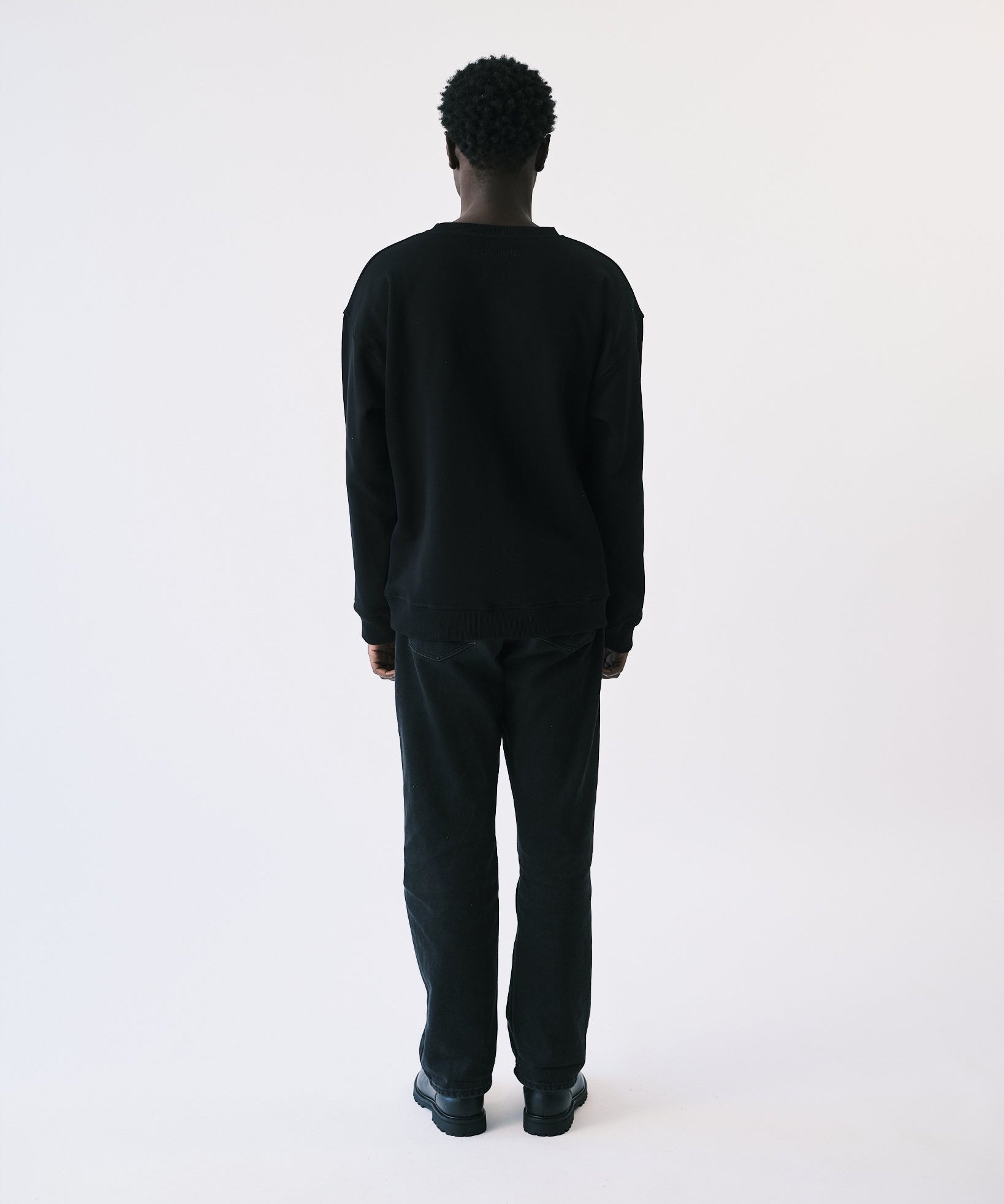 Teddy premium sweatshirt black - Tonsure