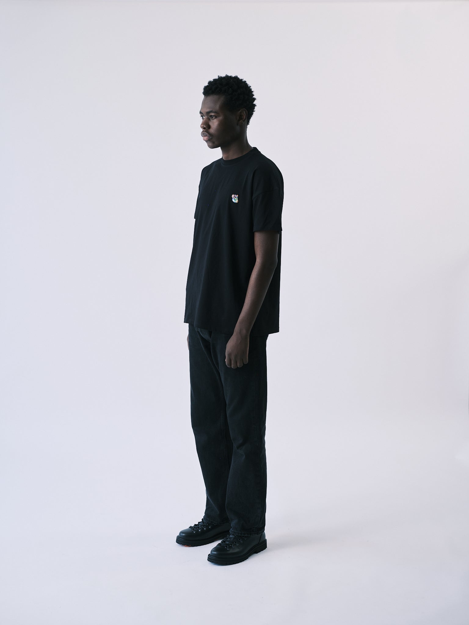 Teddy premium tee black - Tonsure