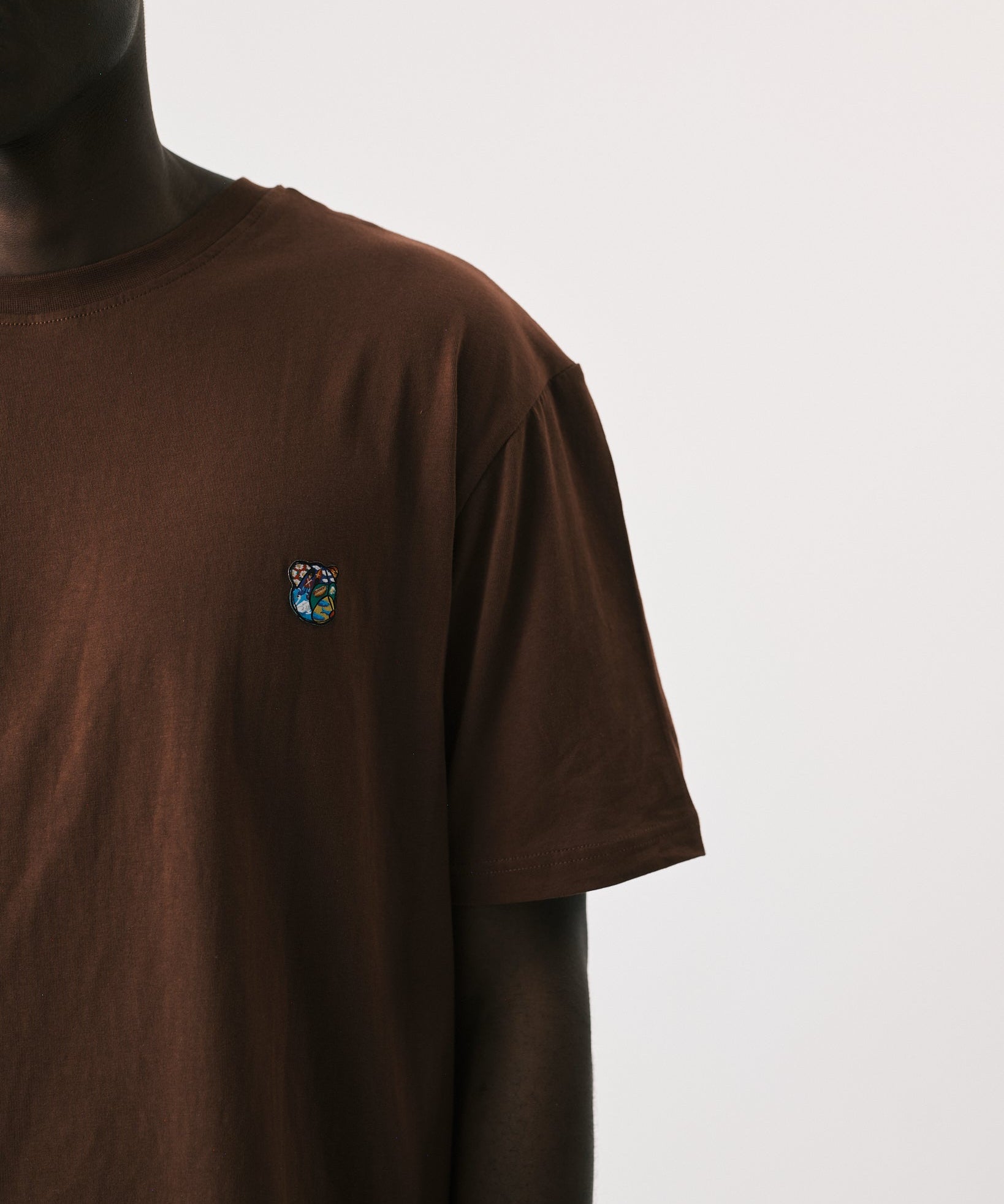 Teddy premium tee brown - Tonsure