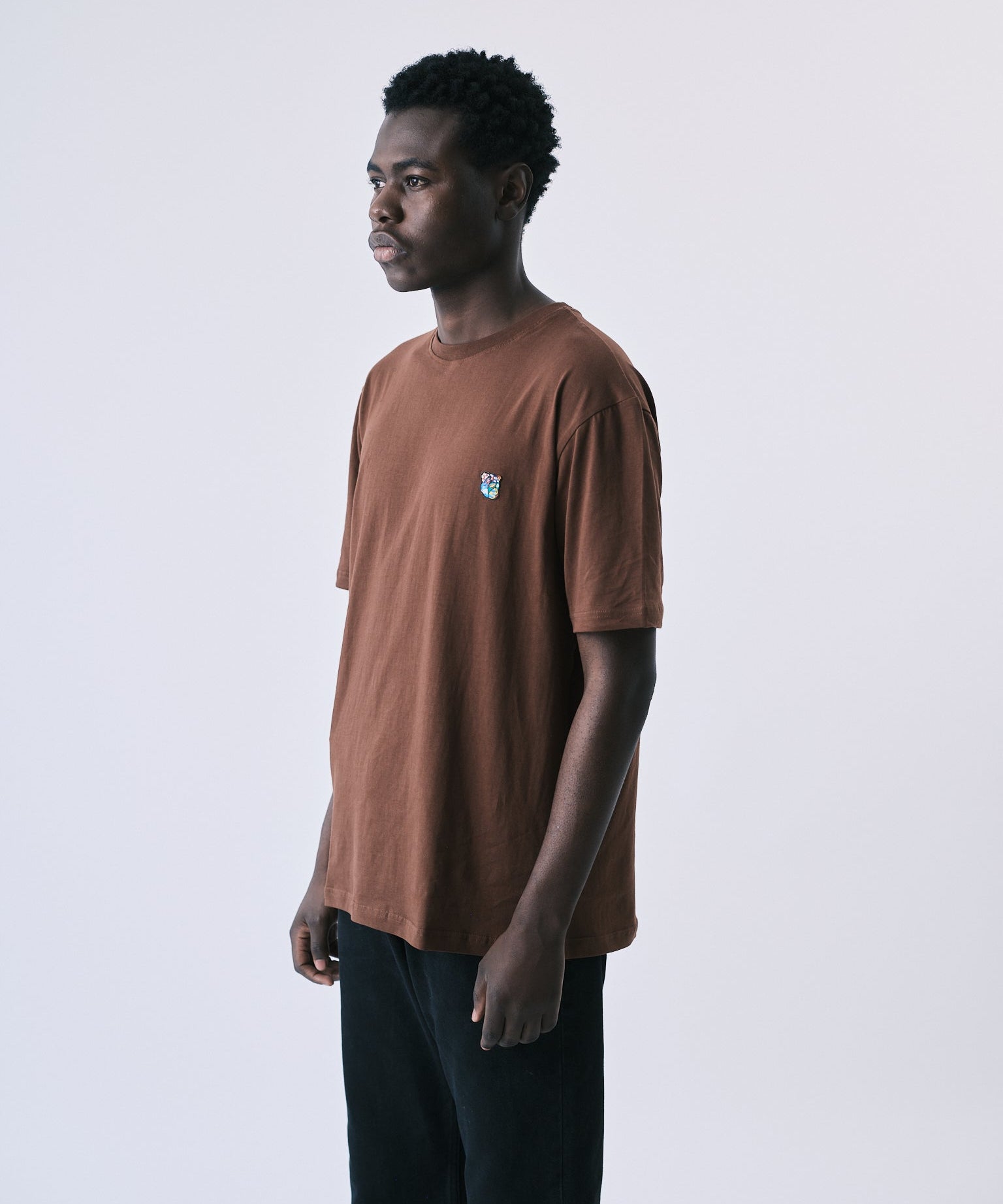 Teddy premium tee brown - Tonsure