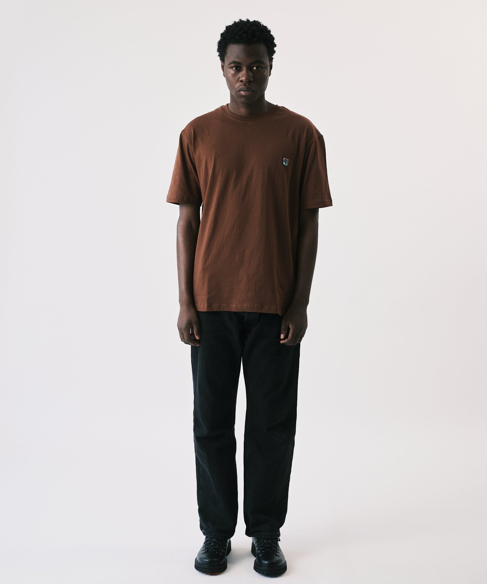 Teddy premium tee brown - Tonsure