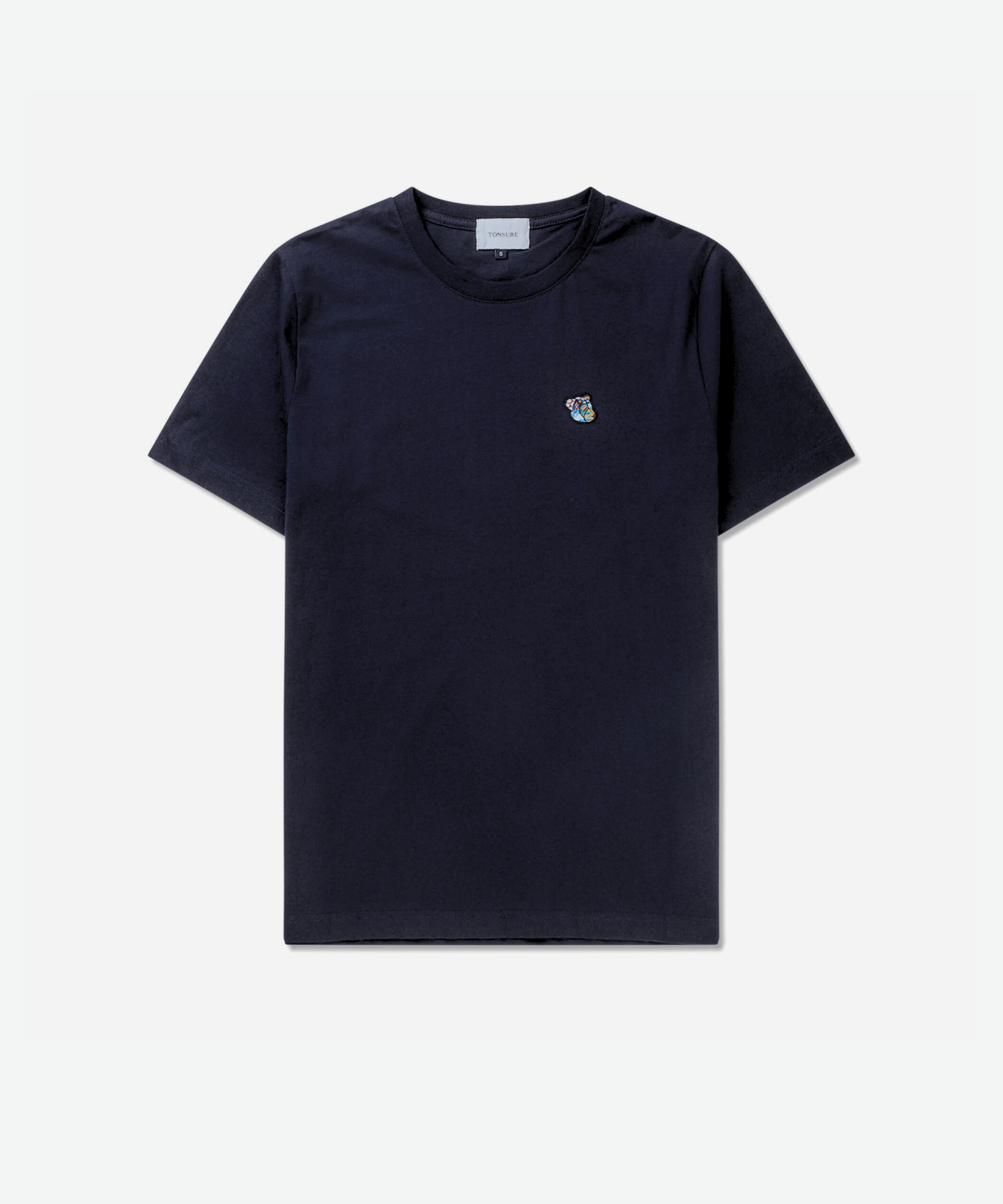 Teddy premium tee dark navy - Tonsure
