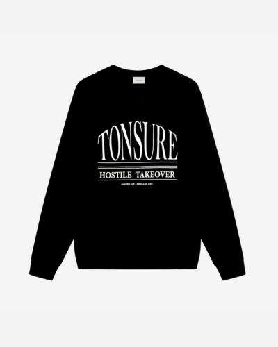 Tonsure sweatshirt black - Tonsure