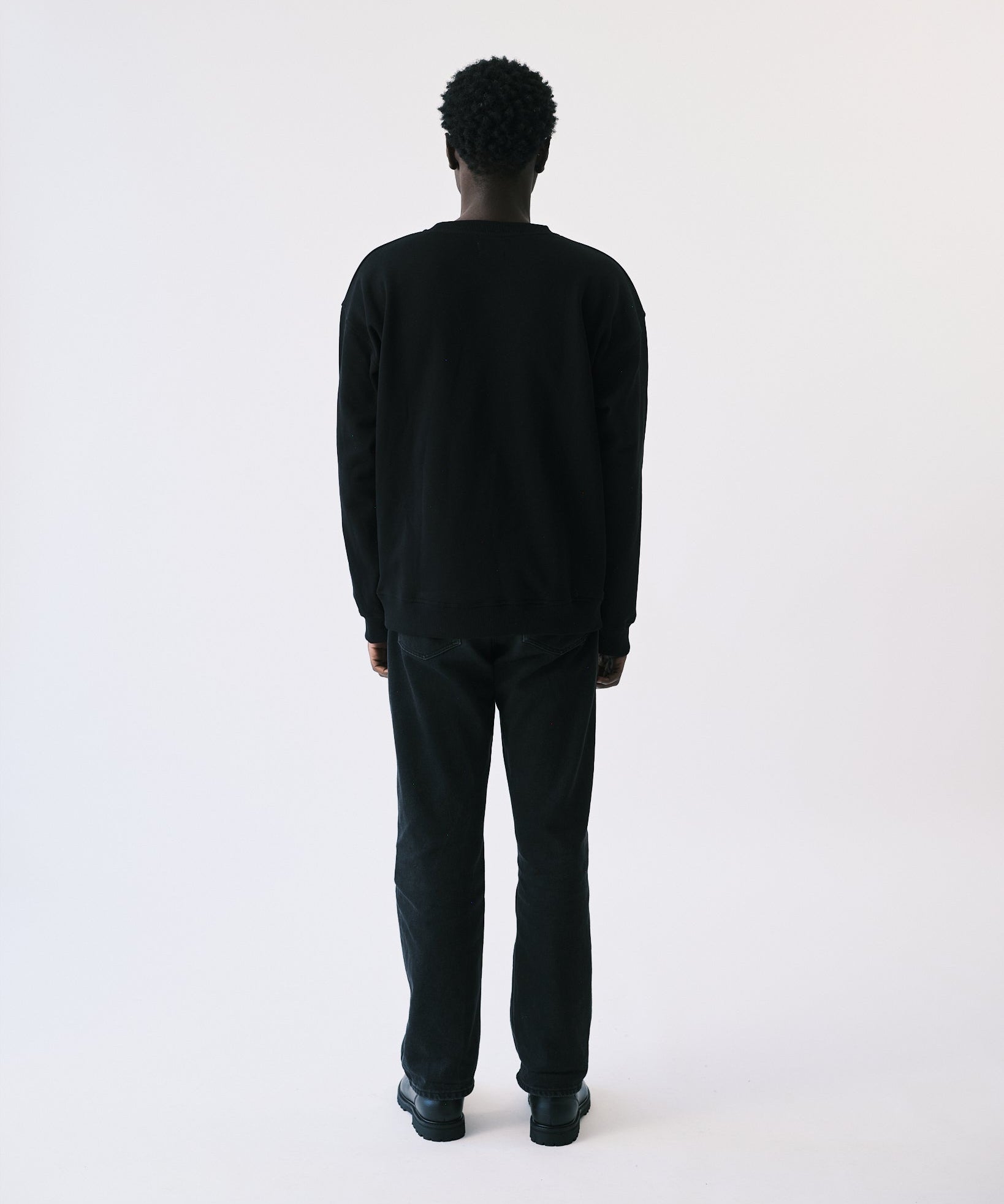 Tonsure sweatshirt black - Tonsure