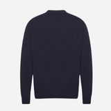 Tristan knit cardigan Navy - Tonsure